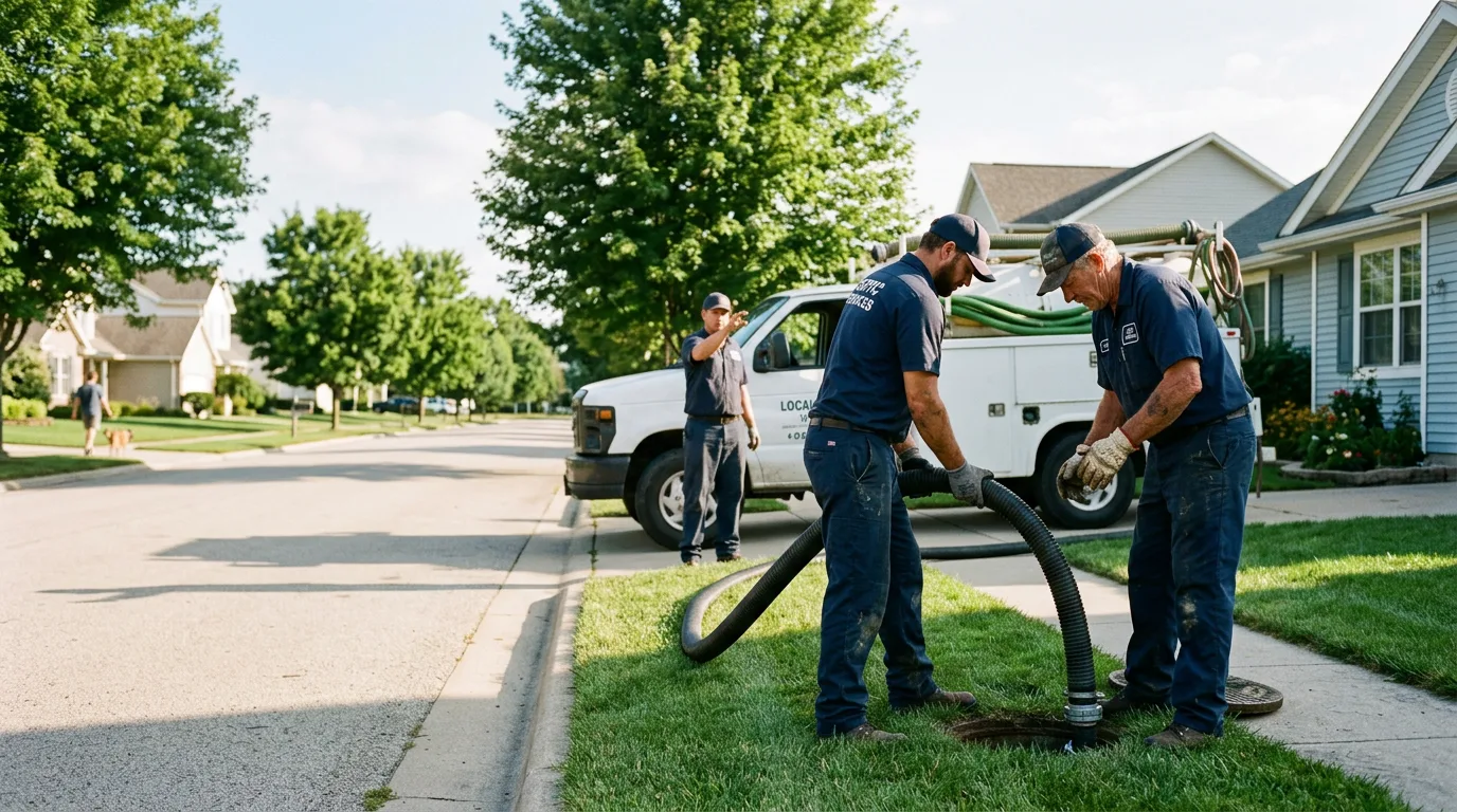 Septic Tank Cleaning in Woodson, TX